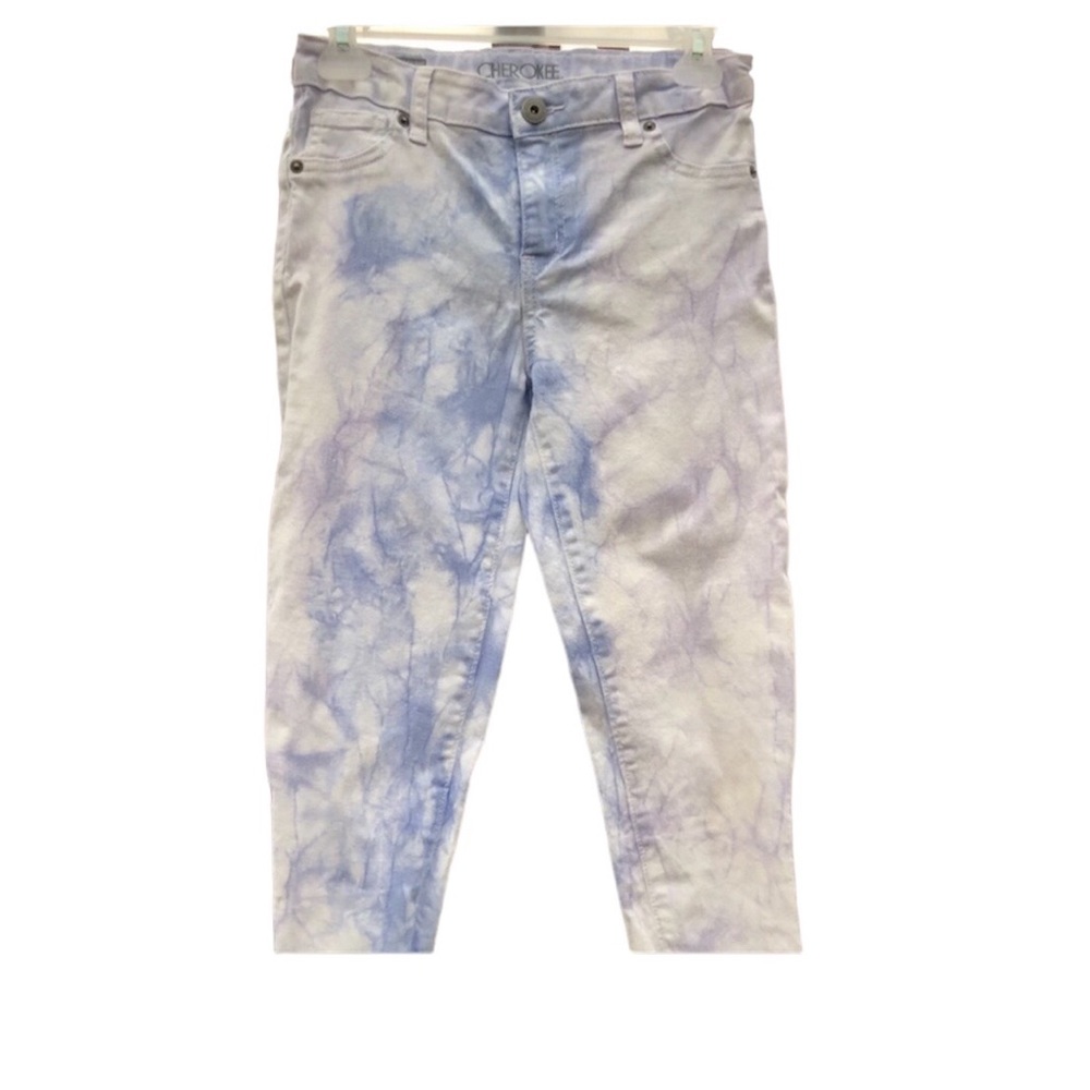 Tie Dye Jeans Girls Cloud Denim Sz. 12 Pants